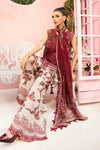 Red Premium Embroidered Lawn Suit || 3 Piece Maria B Replica