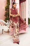 Red Premium Embroidered Lawn Suit || 3 Piece Maria B Replica