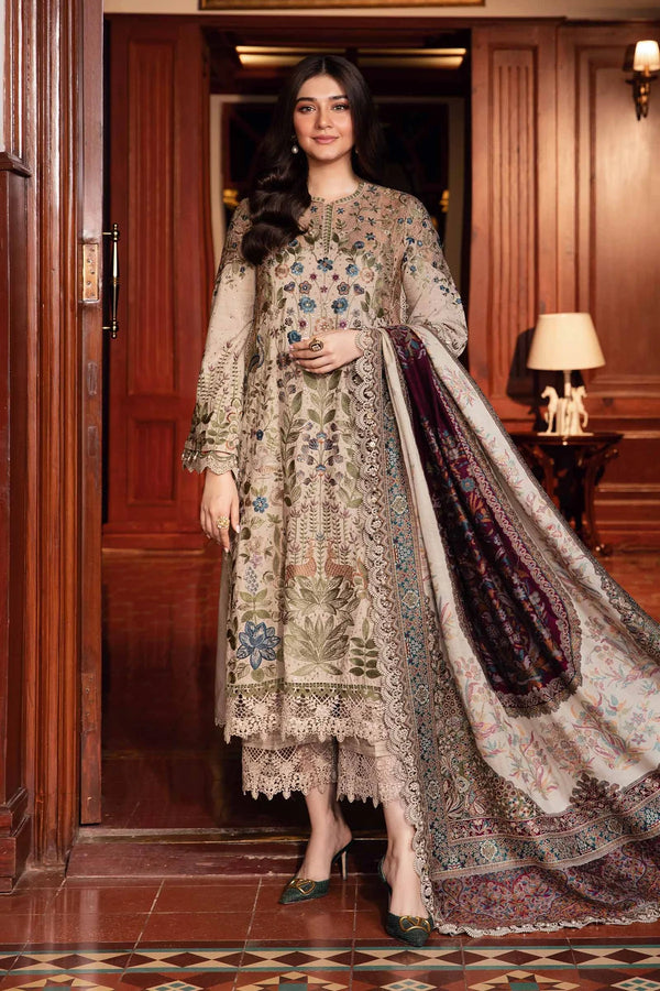 Maria B | Beige - Lawn Collection Replica