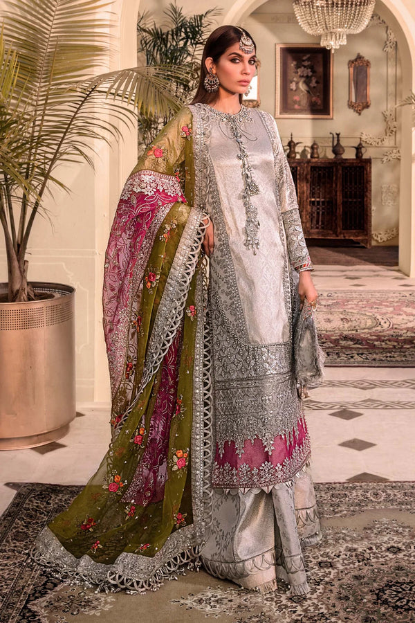 Maria B Grey Organza Formal Collection Replica