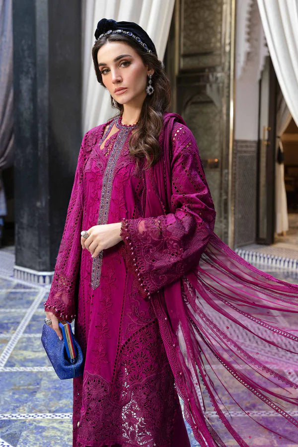 Maria.B Lawn D-2502 Magenta