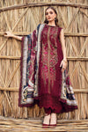 Maria B | Maroon - Lawn Collection Replica