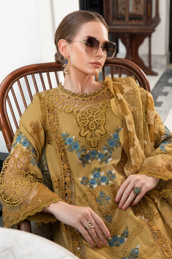 Maria B | Mustard - Chikankari Lawn Collection