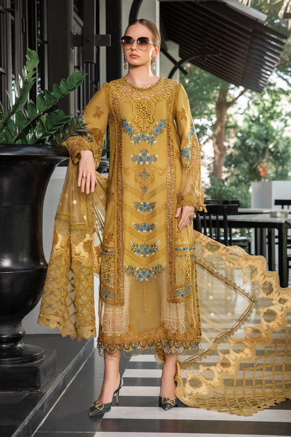 Maria B | Mustard - Chikankari Lawn Collection