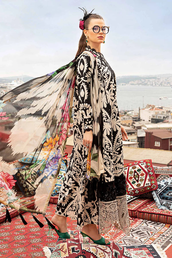 Maria B | Black - Printed Lawn Collection Replica