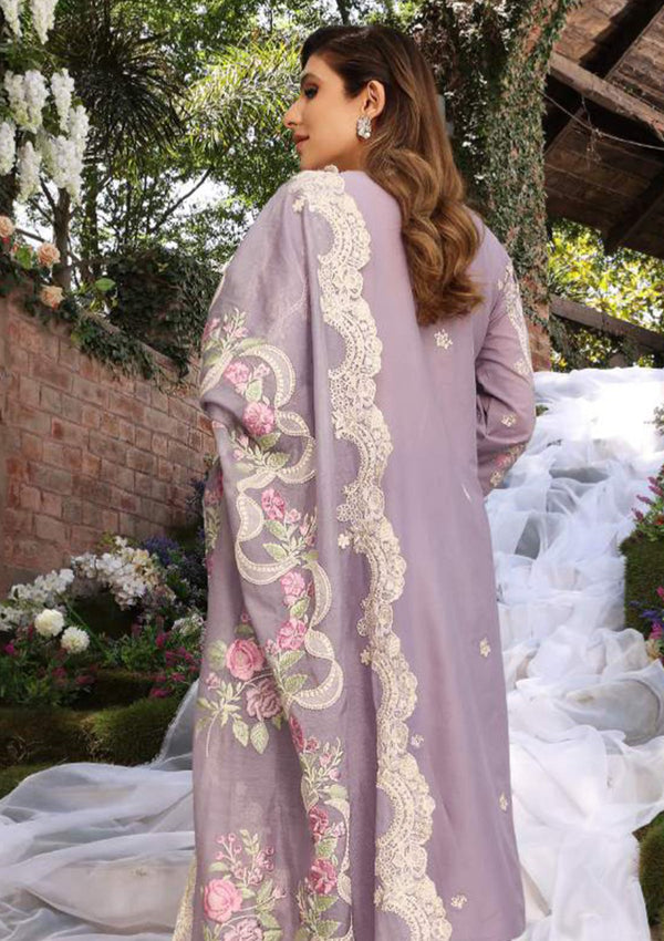 Elaf Lilac Luxury Lawn Collection Replica