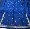 SEHRISH NADEEM MIRAL โ TASSEL SILK ROYAL BLUE