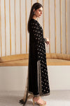 Emaan Adeel Black Velvet Formal Collection Replica