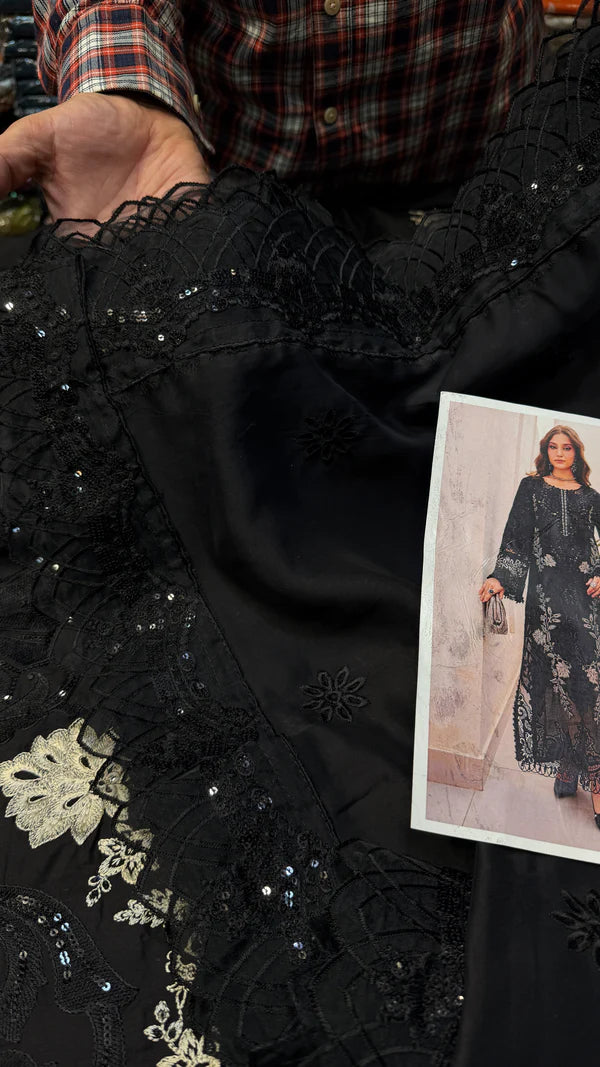 MARIA.B LAWN EL-25 (Black)