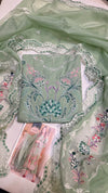 Aneelas Lawn Luxe 10 (Pistachio)