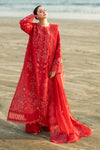Qalamkar | Deep Red - Lawn Collection Replica