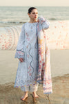 Qalamkar | Sky Blue - Lawn Cotton Chikankari Collection Replica