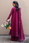 Qalamkar | Violet - Lawn Cotton Collection Replica