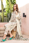 Maria B | Beige - MPrint Lawn Collection Replica
