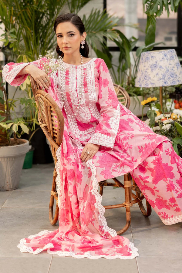 Maria B | Pink - Lawn Collection Replica