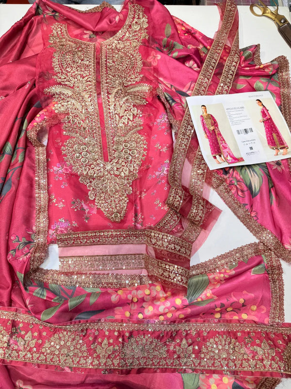 JAZMIN 8083 SHAMOZ SILK 3PC