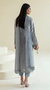 Baroque Grey Chiffon Formal Collection Replica