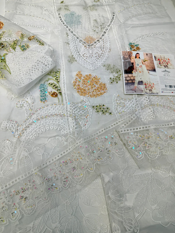 MARIA.B 07 ORGANZA 2PC – WHITE