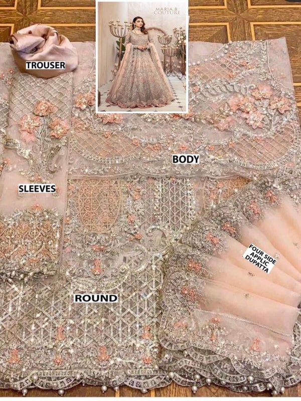 Maria B Net Maxi Bridal Collection Replica