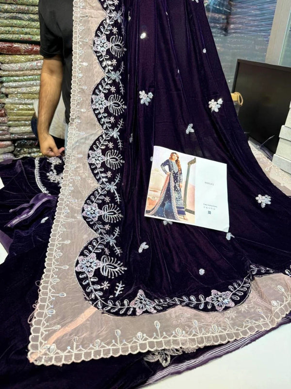 ANEELAS VELVET BLACK LUXE