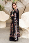QALAMQAR LAWN FK-15 HANNAH BLACK
