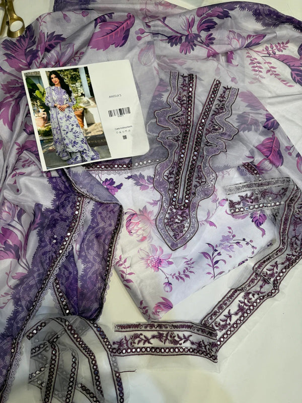 ANEELAS LUXE SILK 3PC