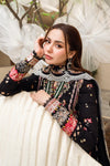 QALAMQAR LAWN FK-15 HANNAH BLACK