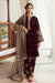 Baroque Maroon Velvet Formal Collection Replica