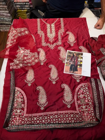 ETHNC SILK E-1024 CHERRY RED
