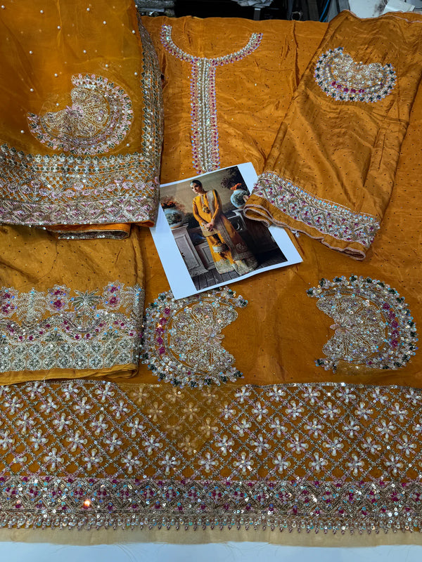 HUSSAIN REHAR TASSEL SILK ARASTI