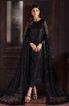 Zarif Black Chiffon Formal Collection Replica