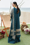 Qalamkar Blue Luxury Lawn Formal Collection Replica