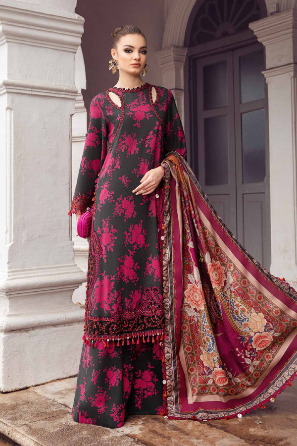 Maria B Red Printed Lawn Collection Replica