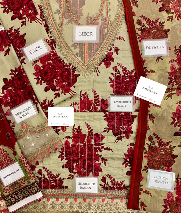 Maria B Skin Luxury Lawn Collection Replica