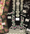 Maryum N Maria Black Luxury Lawn Collection Replica