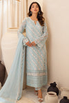 Azure Blue Chiffon Formal Collection Replica