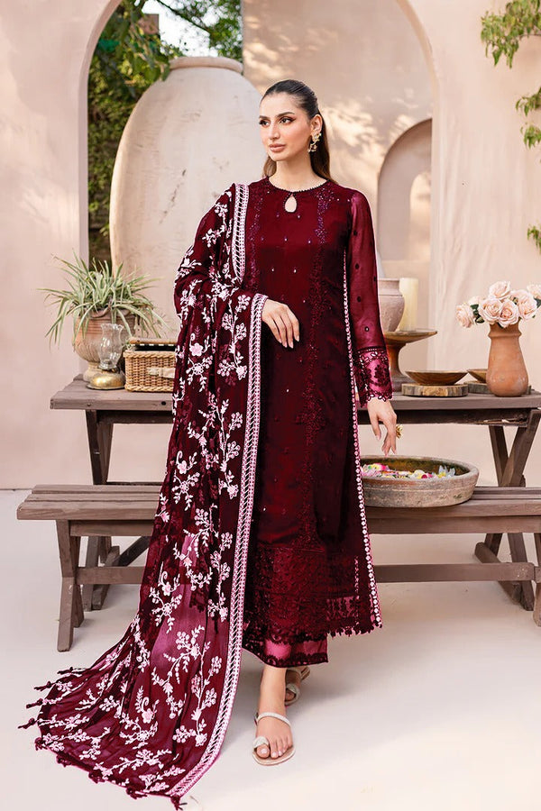 Azure | Maroon - Chiffon Collection Replica