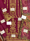 Asim Jofa Purple Luxury Lawn Collection Replica
