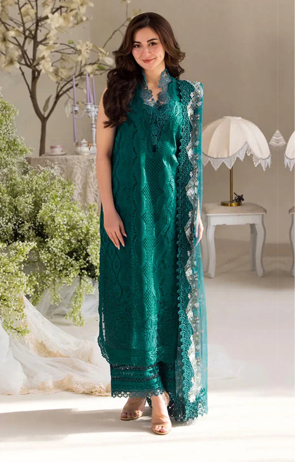 SOBIA NAZIR L25 SEA GREEN LAWN