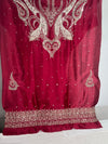 ETHNC SILK KAFTAN 2PC E-1069 UNSTICHED