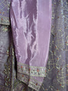 SOFT VIOLET ORGANZA 3PC