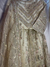 IVORY GOLD EMBROIDERED LEHENGA