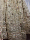 IVORY GOLD EMBROIDERED LEHENGA