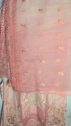 ROSE OMBRE ORGANZA - 3PC