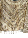IVORY GOLD EMBROIDERED LEHENGA
