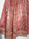 ROSE GOLD EMBROIDERED LEHENGA
