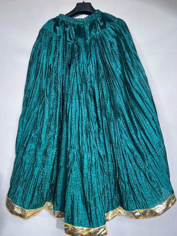 DEEP EMERALD ORGANZA SHARARA 3PC