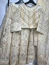 IVORY GOLD EMBROIDERED LEHENGA