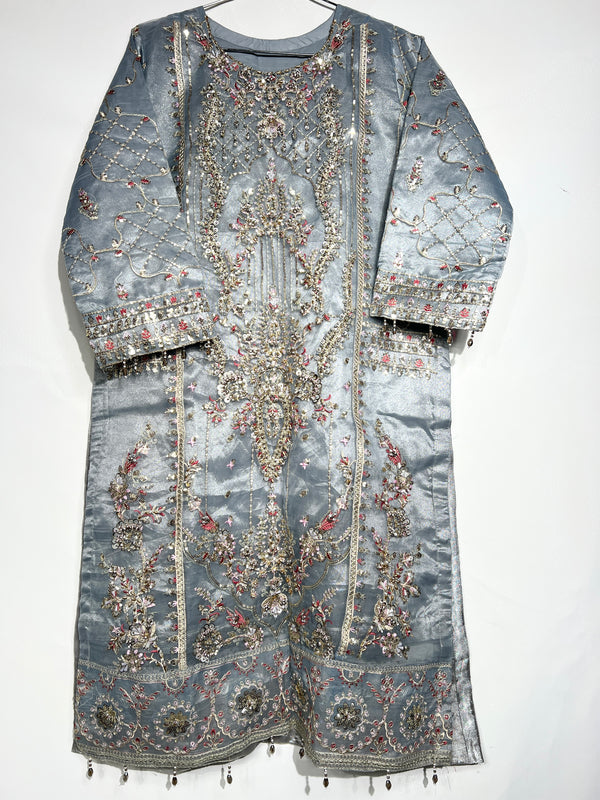 SILVER SKY ORGANZA - 3PC