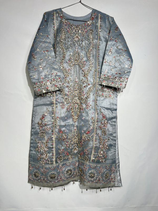 SILVER SKY ORGANZA - 3PC